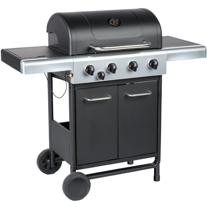 Embermann Prestige 4 Burner Gas Barbecue with Side Burner
