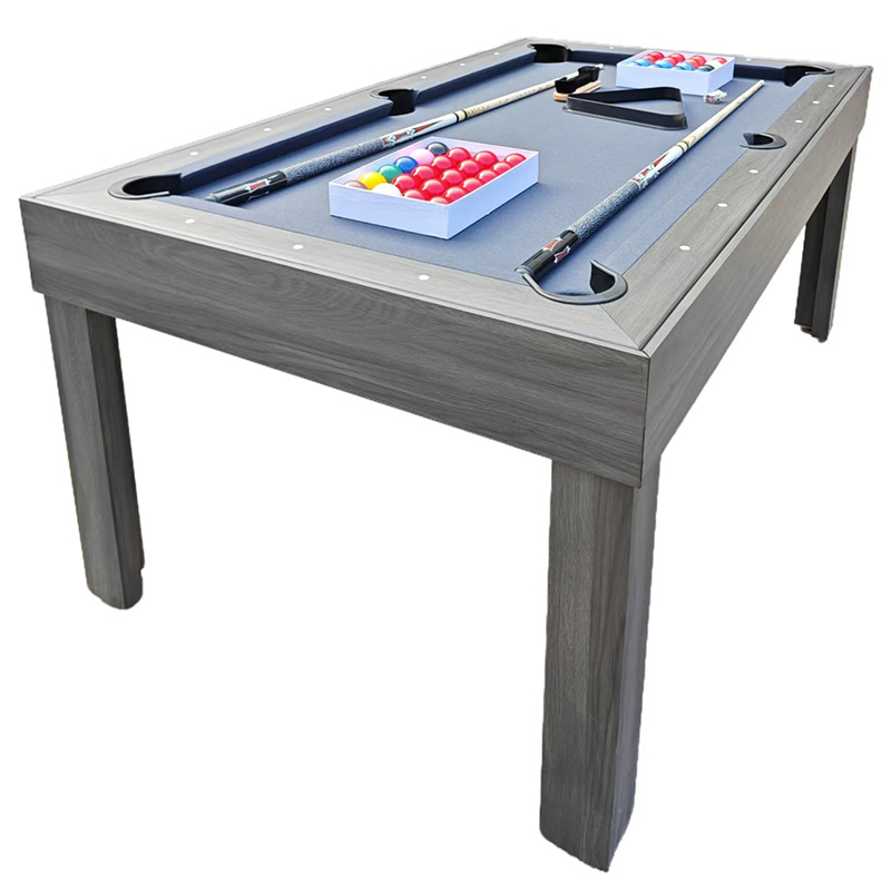 Walker & Simpson Vegas Deluxe 6ft Slate Pool Table with Dining Top