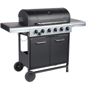 Embermann Prestige 6 Burner Gas Barbecue with Side Burner