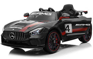 Kids Electric Ride On Mercedes GT4 AMG Black