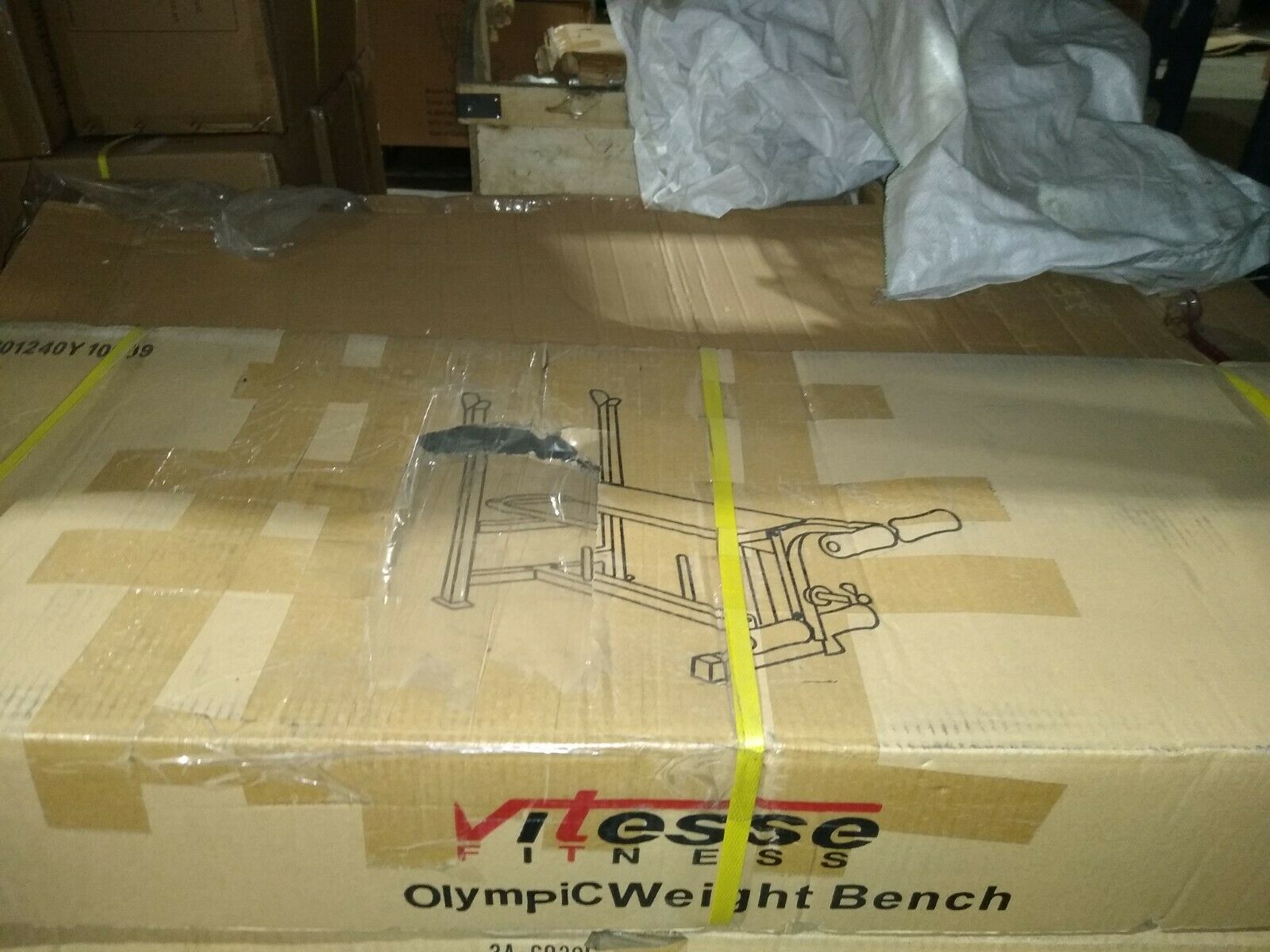 Brand New Vitesse Olympic Weight Bench - Image 2