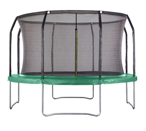 Big Foot 12ft Trampoline with Enclosure Green