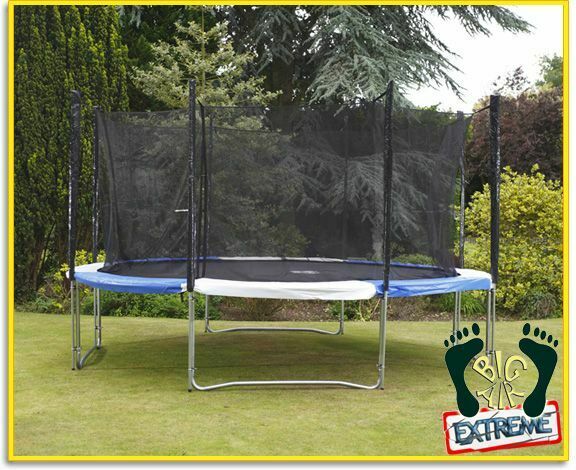 Ex Display Big Air Extreme 10ft Trampoline And Enclosure