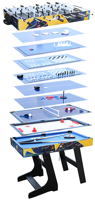 12 in 1 Folding Multi Games Table