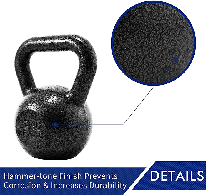 Ironman Pro 16kg Cast Iron Kettlebell