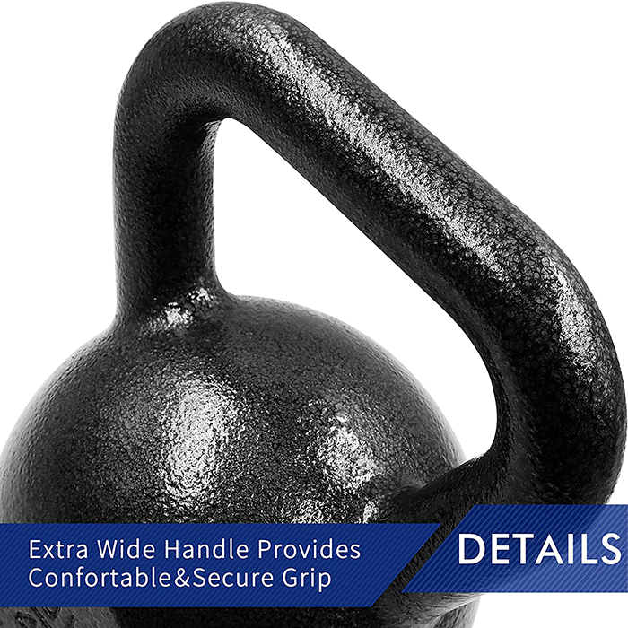Ironman Pro 12kg Cast Iron Kettlebell