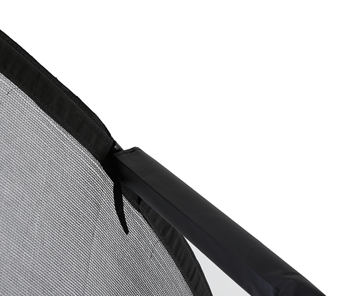 Big Air Extreme 8ft Trampoline with Safety Enclosure Black