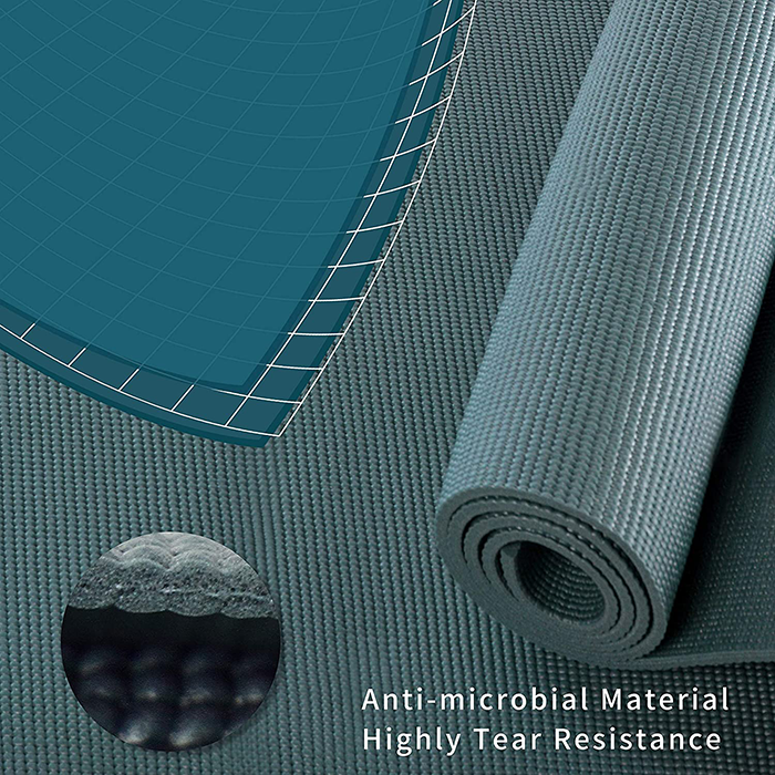 PROIRON Green Yoga Mat with Free Carry Bag