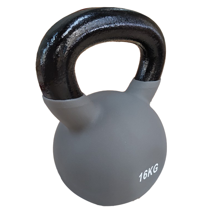 Ironman 16kg Cast Iron Coated Kettlebell
