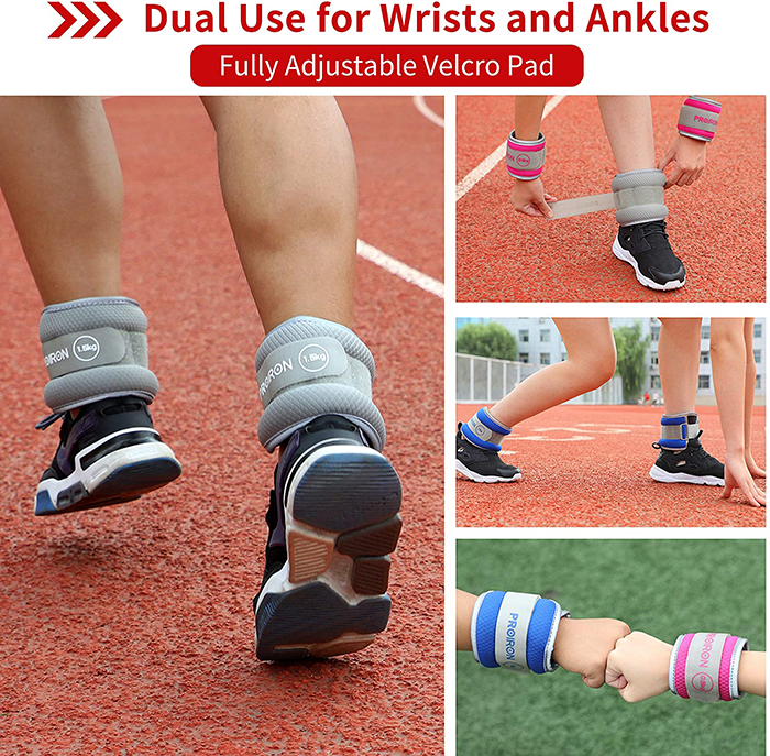 PROIRON 0.5kg Ankle Weights