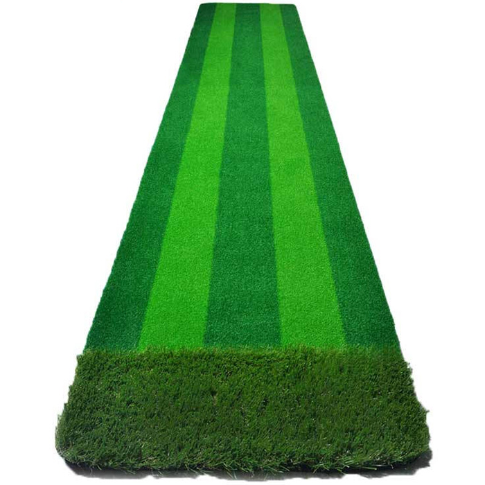Hilllman PGM Two-Tone Artificial Turf Golf Putting Green with Auto-Return Putting Cup