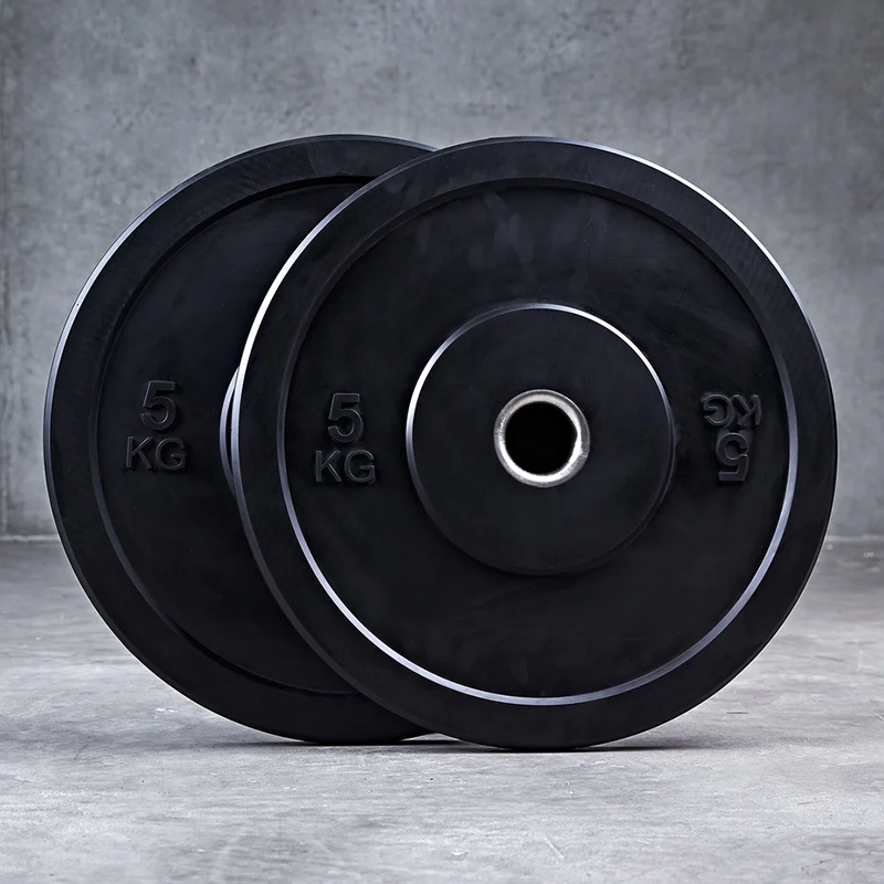 Ironman 100kg Olympic Bumper Weight Set with 72" Olympic Weight Bar