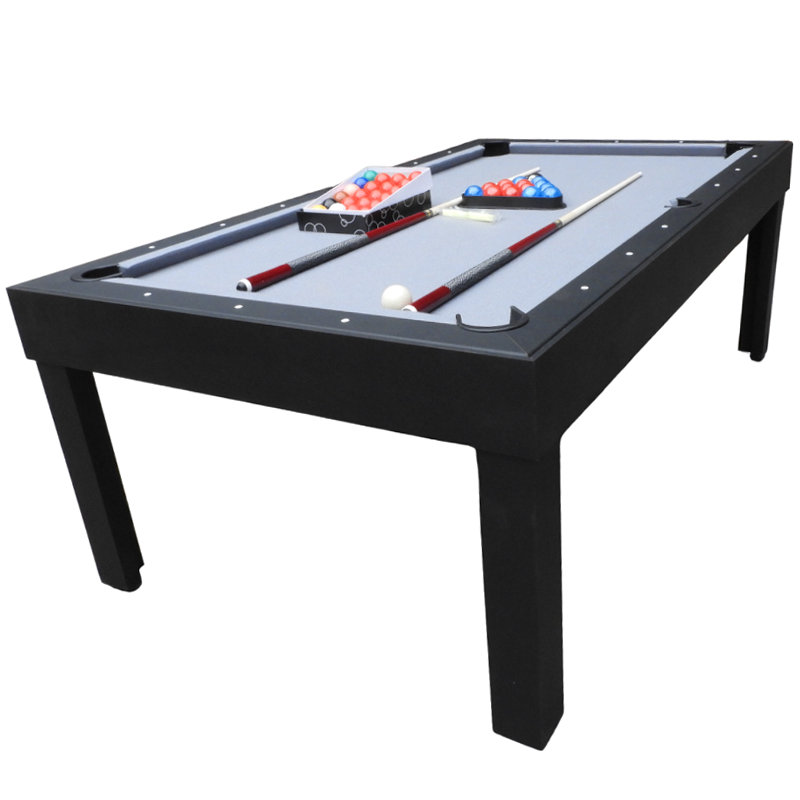 Walker & Simpson Vegas Deluxe 7ft Slate Pool Table with Dining Top