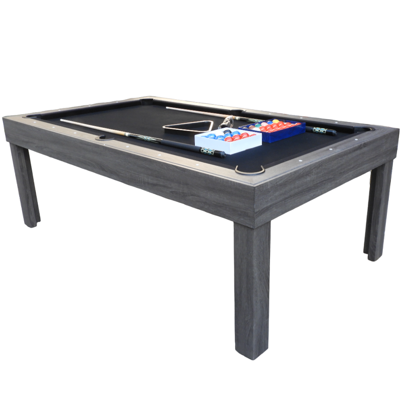Walker & Simpson Vegas Deluxe 6ft Slate Pool Table with Dining Top