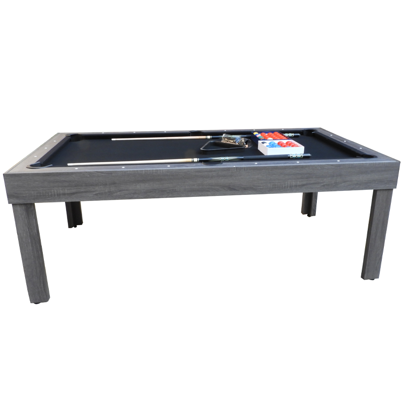 Walker & Simpson Vegas Deluxe 6ft Slate Pool Table with Dining Top