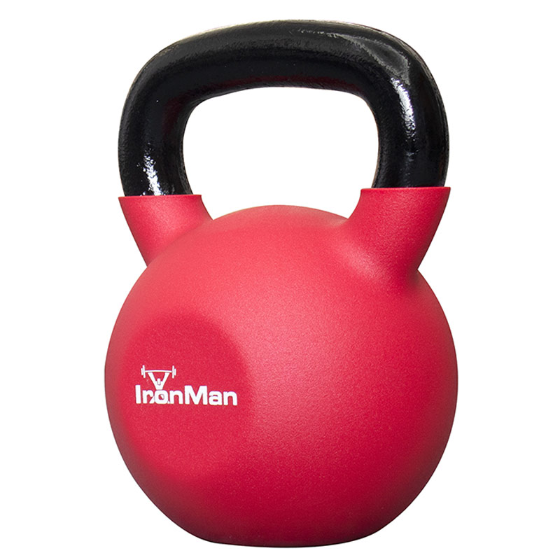 Ironman 24kg Cast Iron Coated Kettlebell