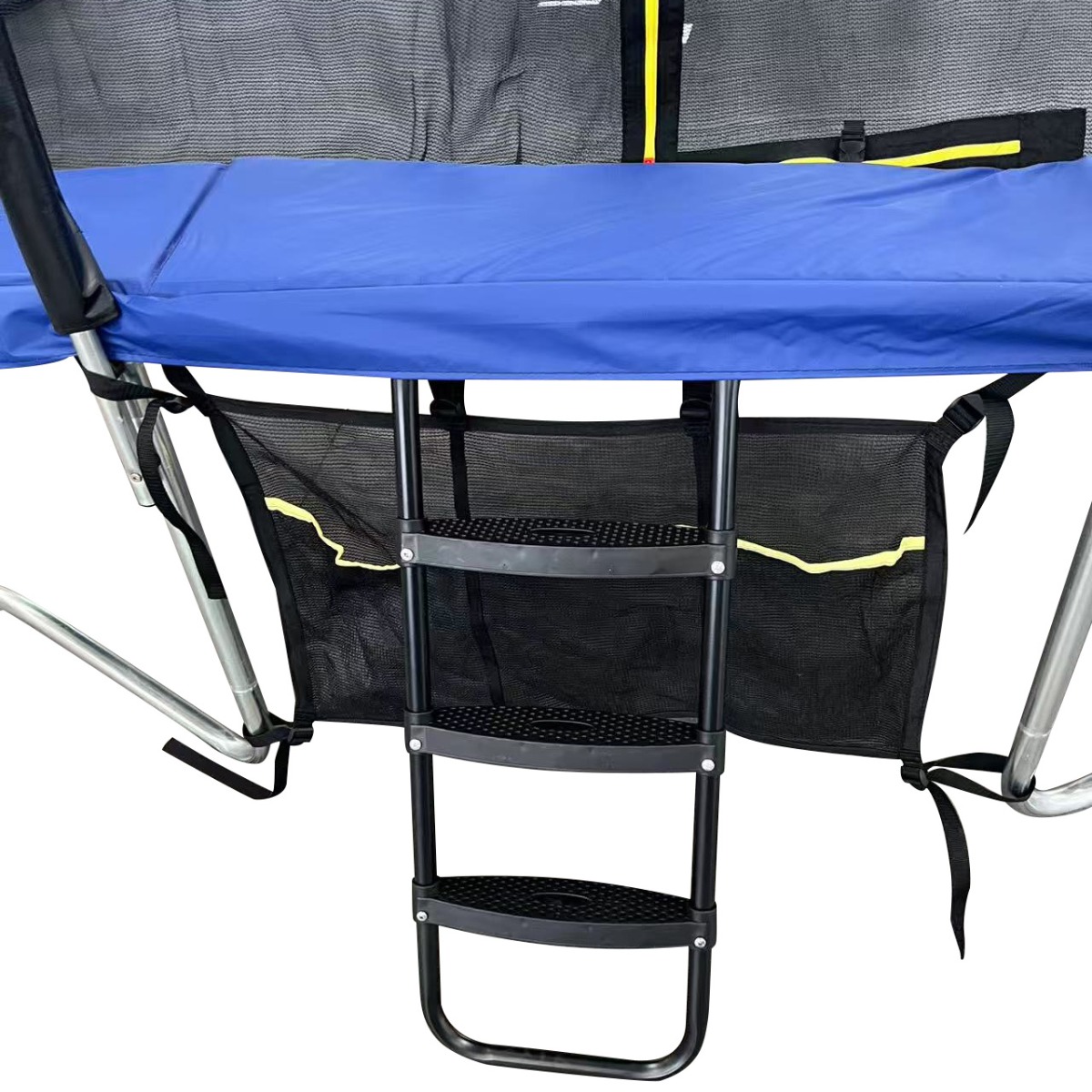 7x10ft Rectangular Trampoline with Safety Enclosure