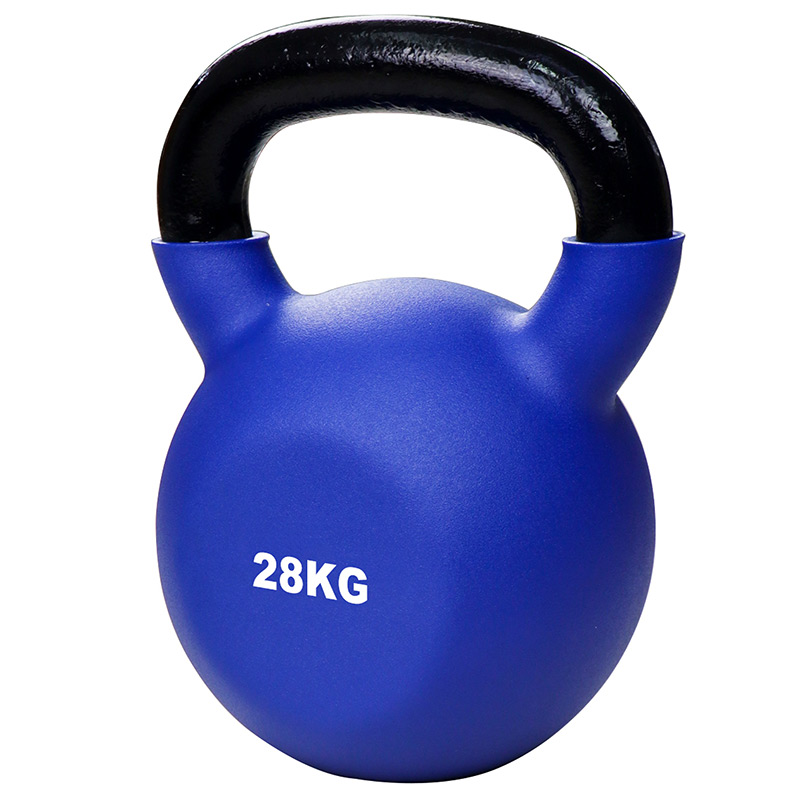IronMan 10 Coated Kettlebells & Two-Tier Kettlebell Storage Rack Set|4kg – 32kg Neoprene Coated Kettlebells