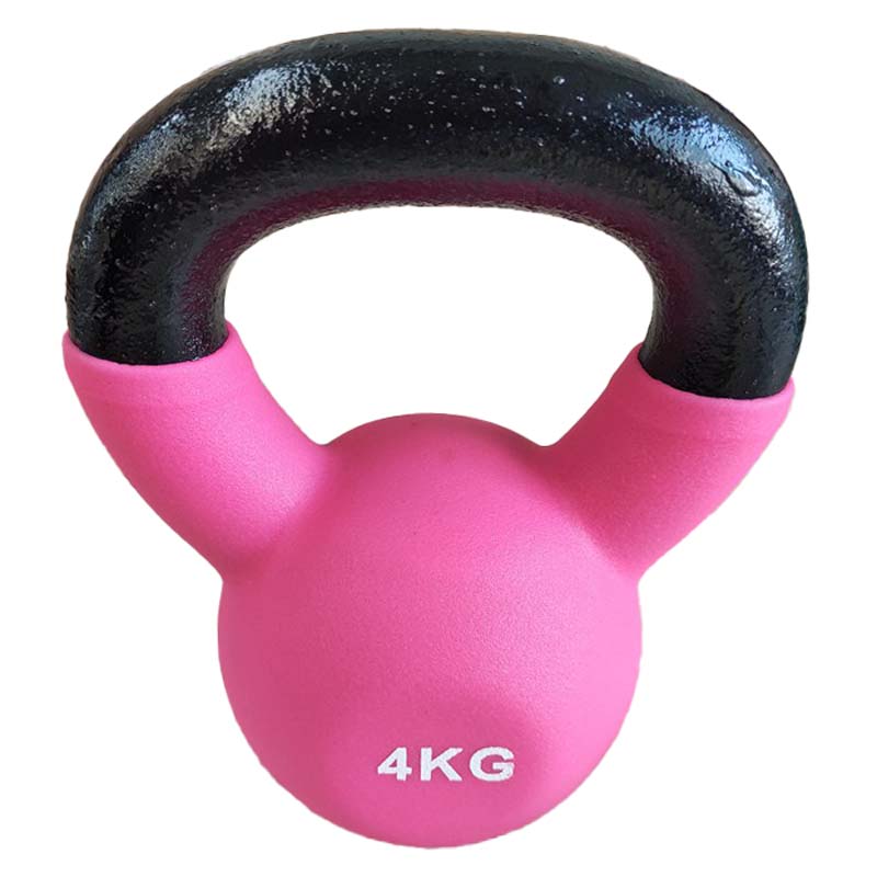 Ironman Cast Iron Coated Kettlebell Set (4kg, 6kg, 8kg)