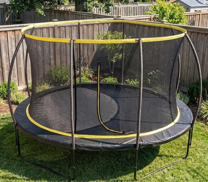 Orbit 9x13ft Oval Trampoline With Safety Enclosure