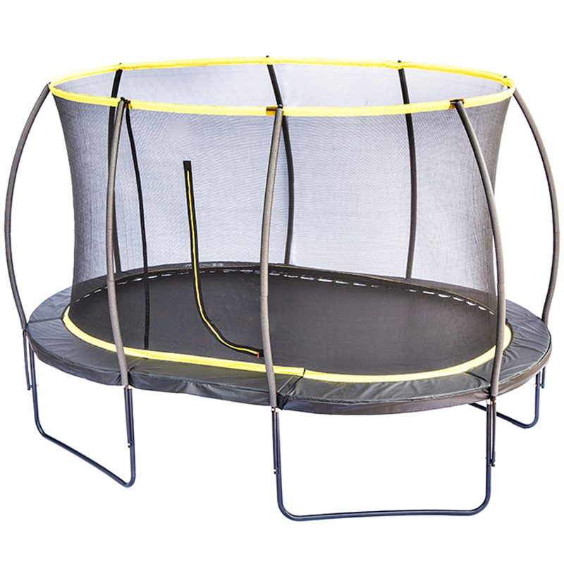 Orbit 9x13ft Oval Trampoline With Safety Enclosure