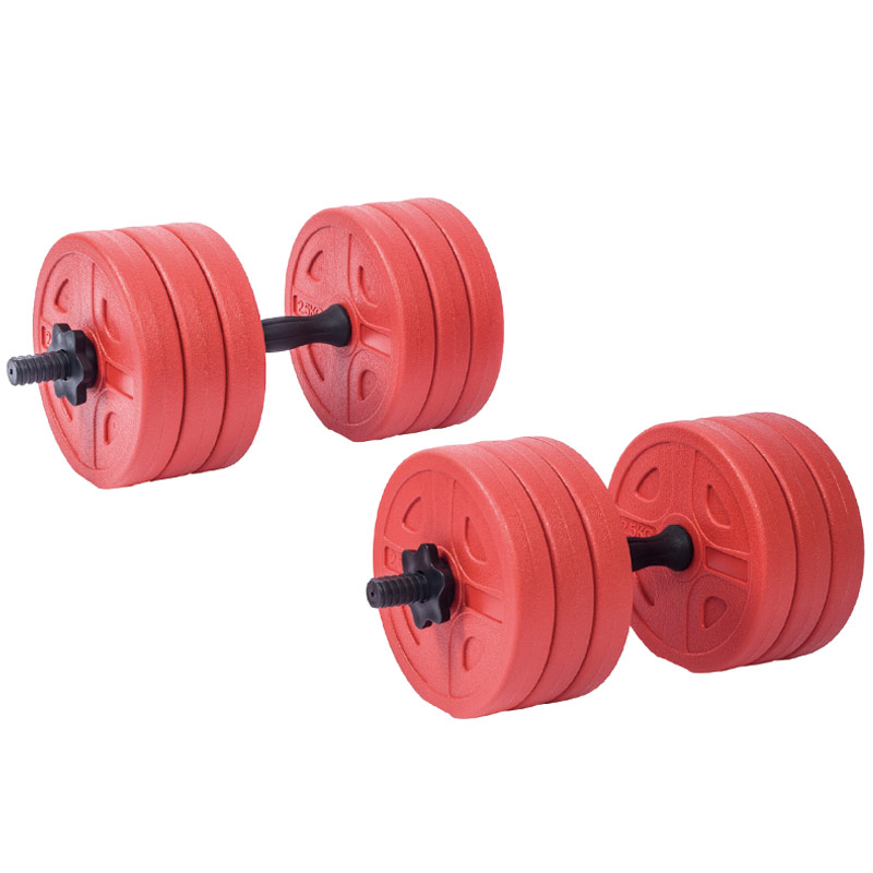 BodyTrain Foldable Adjustable Weight Bench & 32kg Dumbbell Set
