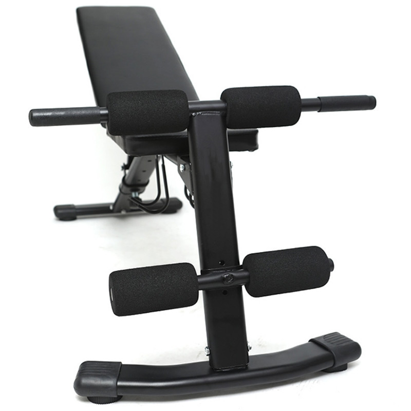 BodyTrain Foldable Adjustable Weight Bench & 32kg Dumbbell Set