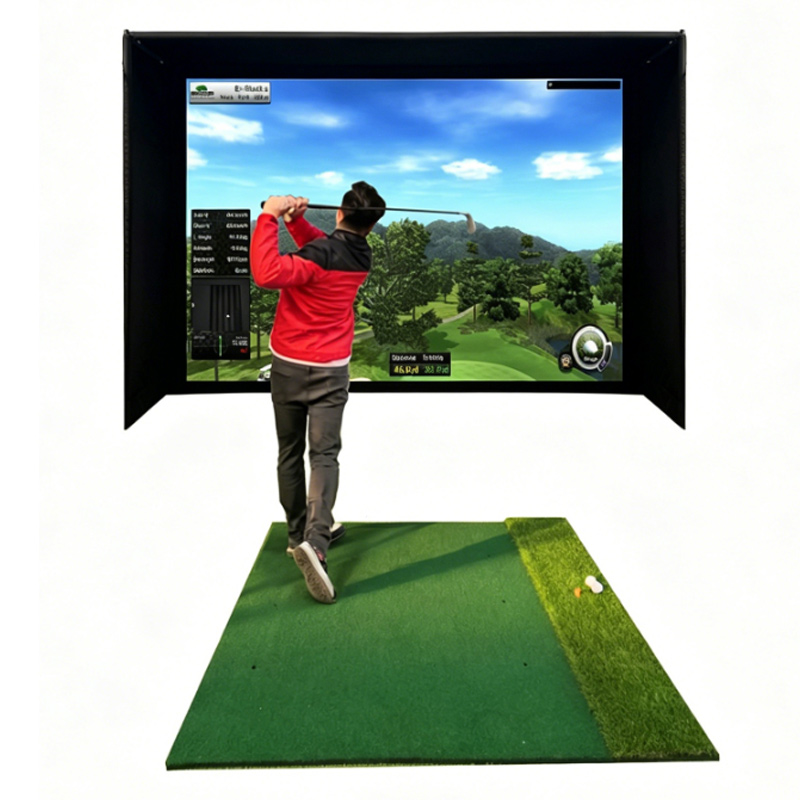 Hillman Golf Simulator Enclosure 8ft x 7ft 5inch - Image 11
