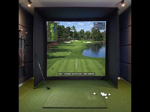Hillman Golf Simulator Enclosure 8ft x 7ft 5inch