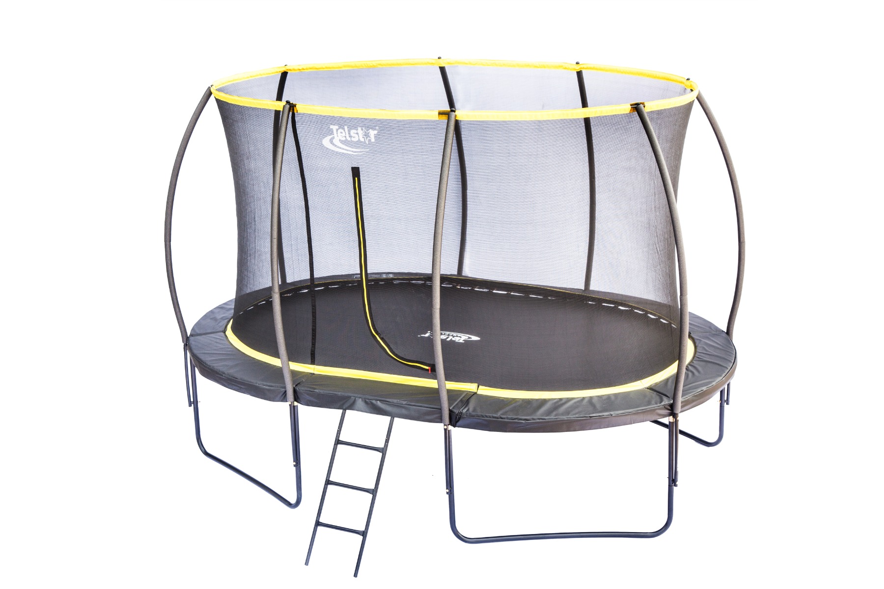 Big Foot Orbit 9x13ft Oval Trampoline With Safety Enclosure Free Ladder Cover & Anchor Kit - Image 13