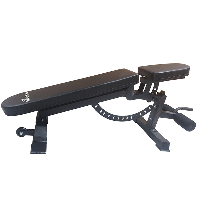 Ironman Professional Weight Training Bench & 24kg Adjustable Dumbbell Pair Set