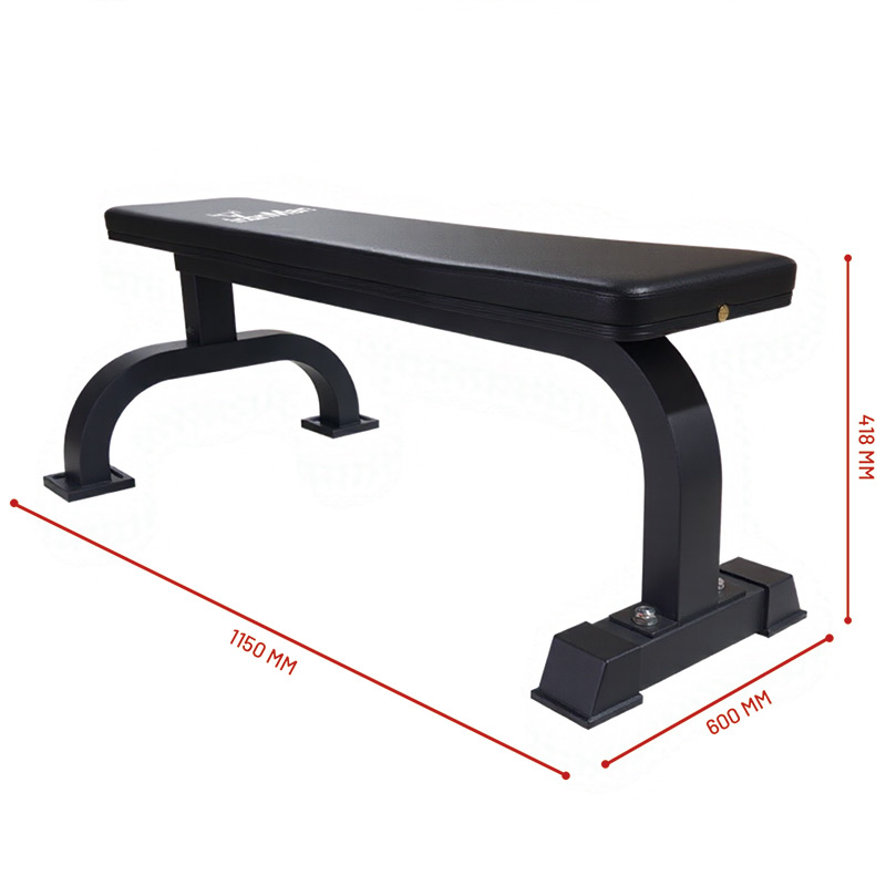 IronMan Flat Weight Training Bench & 24kg Adjustable Dumbbell Pair Set