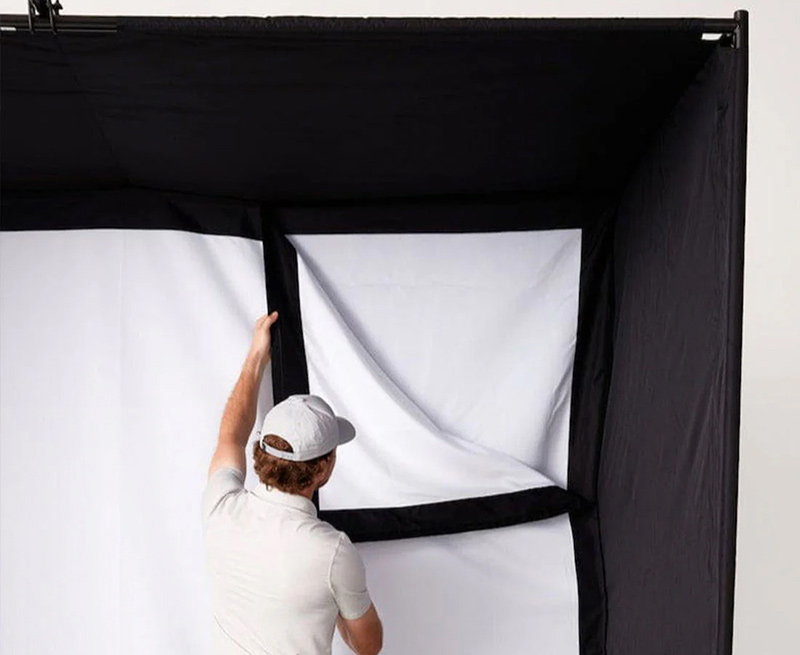 Hillman Golf Simulator Enclosure 12ft x 8ft 6inch - Image 7