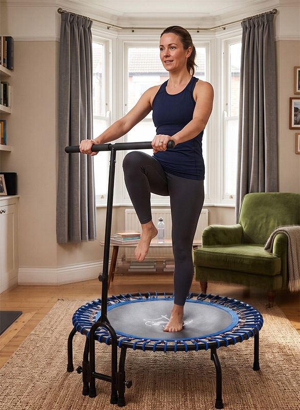 38-inch Fitness Trampoline - Free Edge Padding