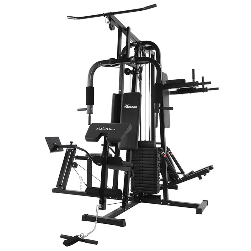 Image of Iron Man Advanced 4 Station Home Multi Gym with 100kg Weight Stack