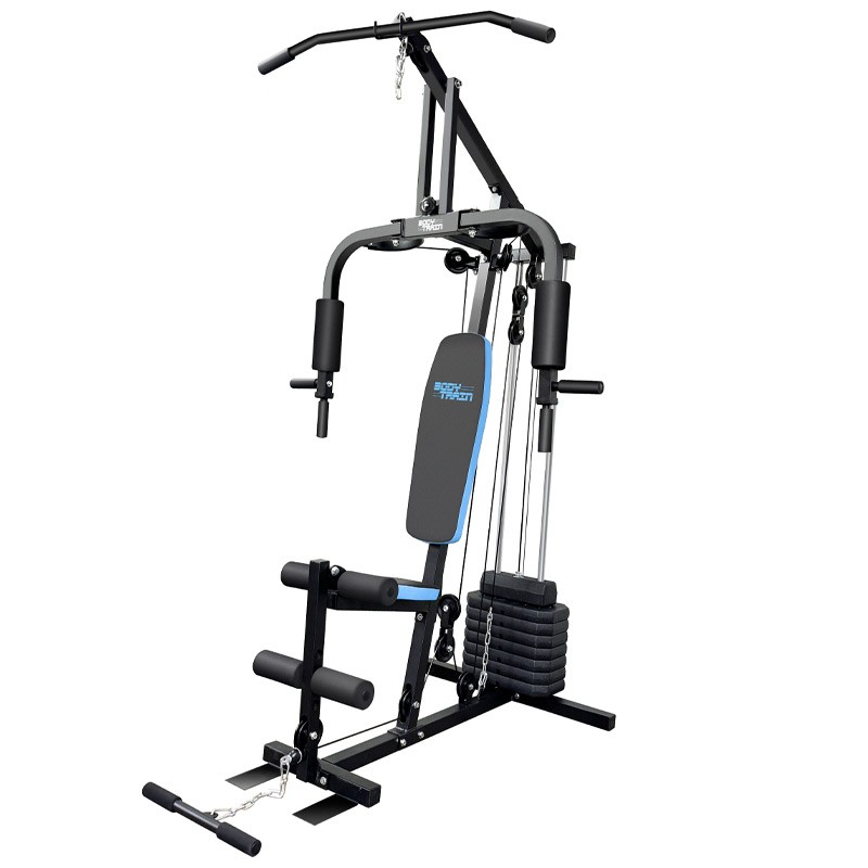 Image of BodyTrain Single Station Home Multi Gym with 45kg Weight Stack